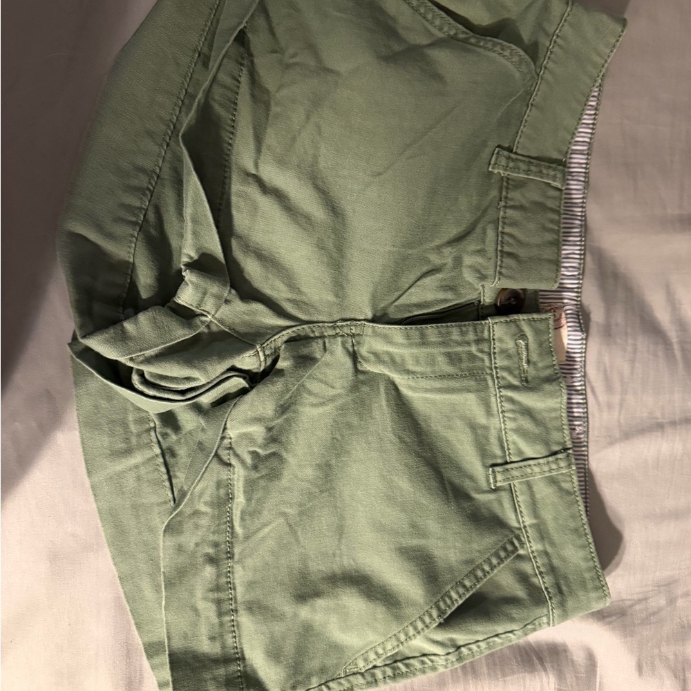 SO Striped Blue and Green Shorts